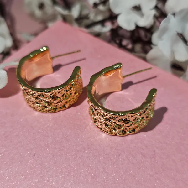 Gold_Plated_18K_Micro_Sunbeam_Hoops_Earrings_For_Women