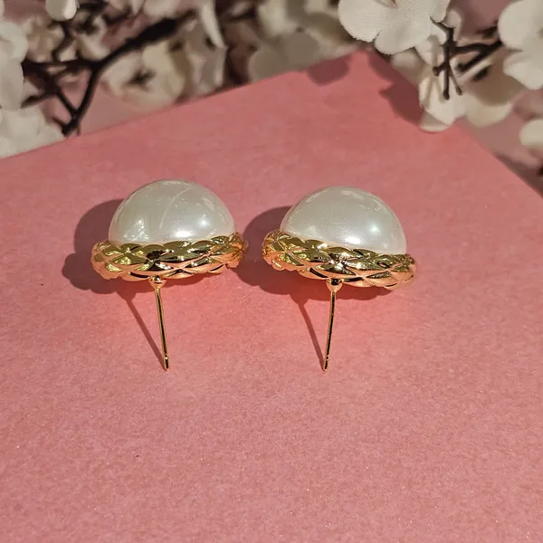 Gold_Plated_18K_Micro_Gilded_Pearls_Earrings_For_Women