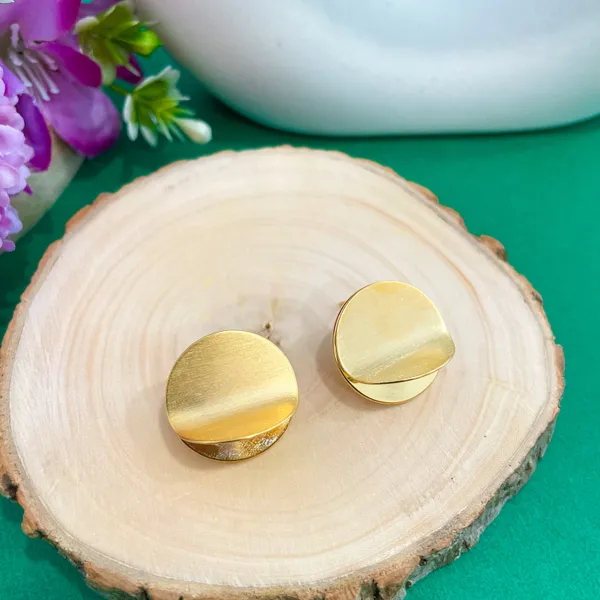 Gold_Plated_18K_Micro_Half_Open_Studs_For_Women