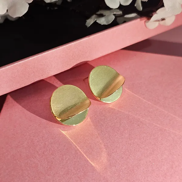 Gold_Plated_18K_Micro_Half_Open_Studs_For_Women