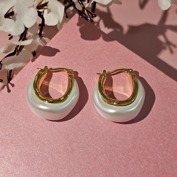 Gold_Plated_18K_Micro_Ruby_Circles_Earrings_For_Women