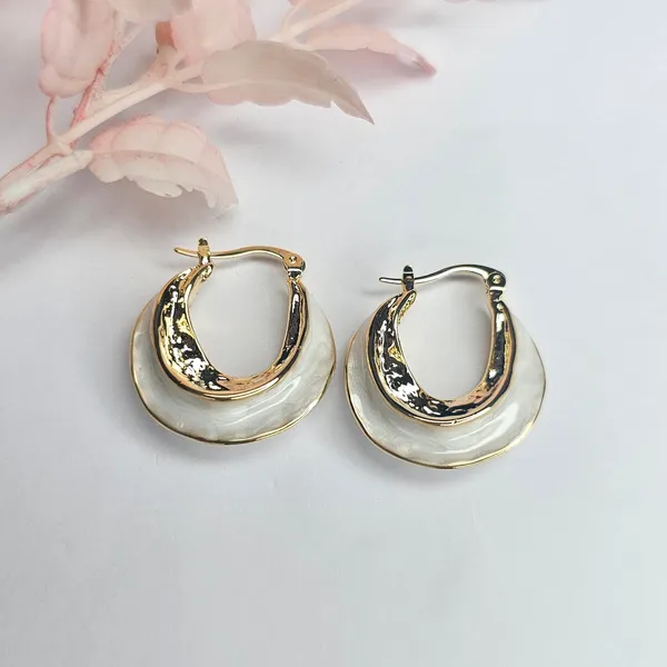White_Gold_Plated_18K_Micro_Ruby_Rhythm_Earrings_For_Women