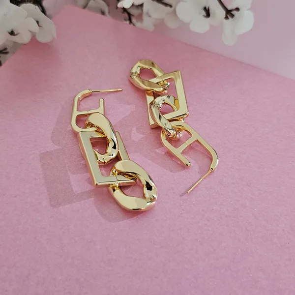 Gold_Plated_18K_Micro_Chain_Earrings_For_Women