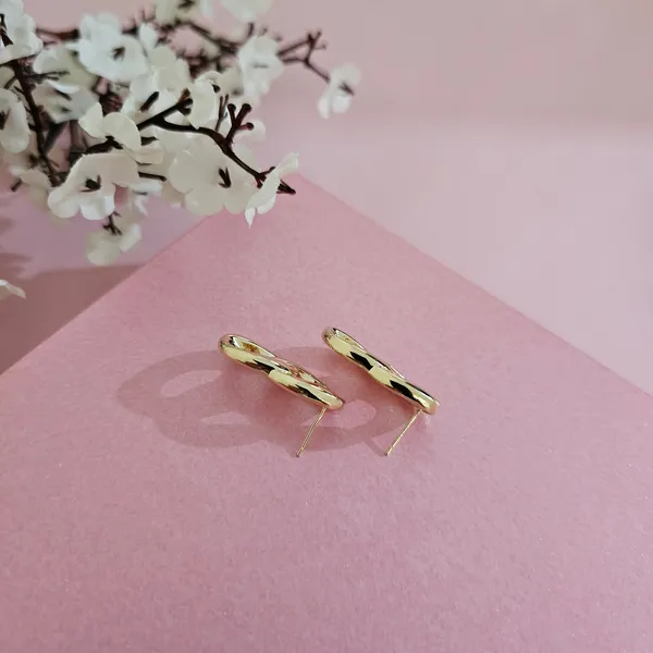 Gold_Plated_18K_Micro_Dazzling_Double-Strand_Drop_Earrings_For_Women