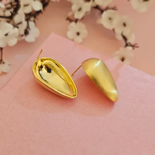 Gold_Plated_18K_Micro_Teardrop_Elegance_Earrings_For_Women