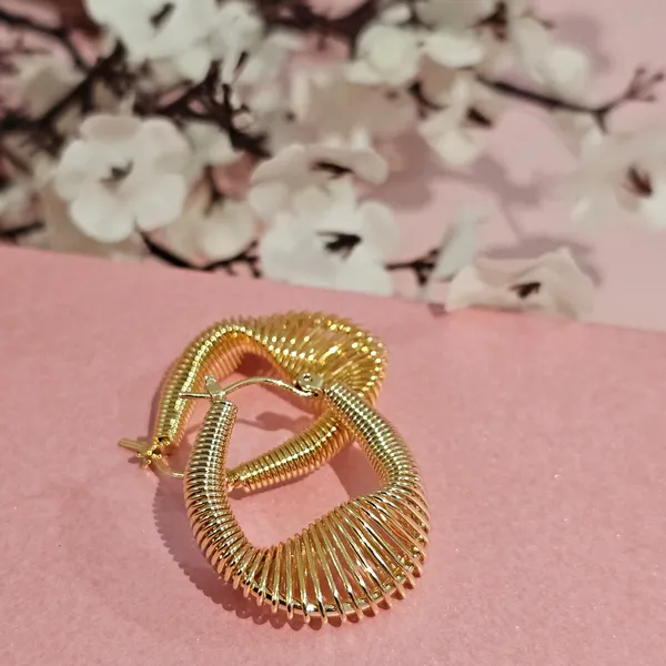 Gold_Plated_18K_Micro_Sunbeam_Spiral_Hoop_Earrings_For_Women