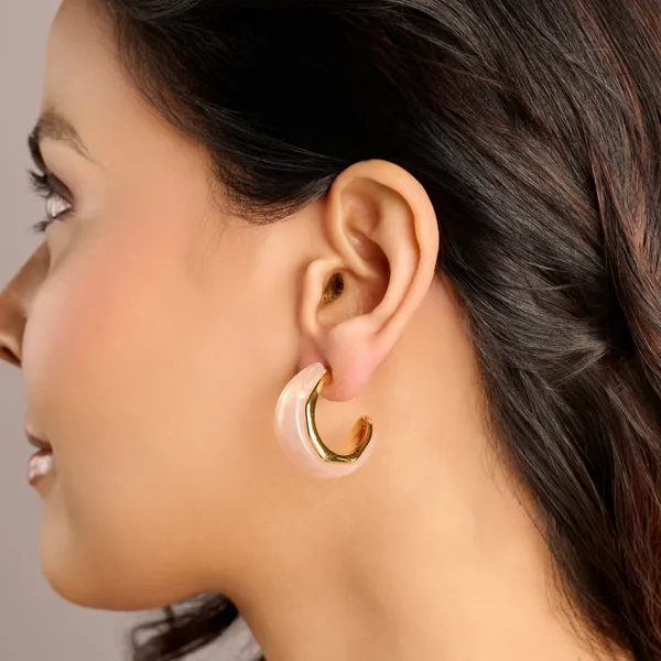 Pink_Gold_Plated_18K_Micro_Blooming_Brilliance_Earrings_For_Women