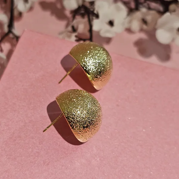 Gold_Plated_18K_Micro_Gold_Shimmer_Studs_For_Women