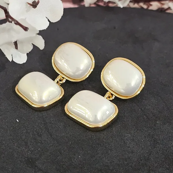 White_Gold_Plated_18K_Micro_Luminous_Pearl_Earrings_For_Women