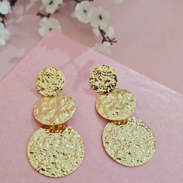 Gold_Plated_18K_Micro_Sunburst_Drop_Earrings_For_Women