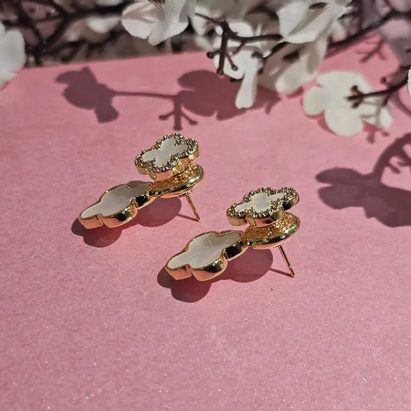 Gold_Plated_18K_Micro_Gilded_Clovers_Earrings_For_Women