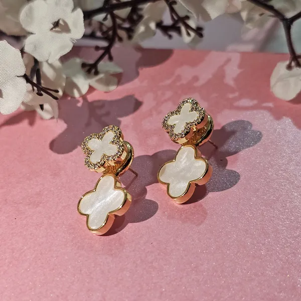 Gold_Plated_18K_Micro_Gilded_Clovers_Earrings_For_Women