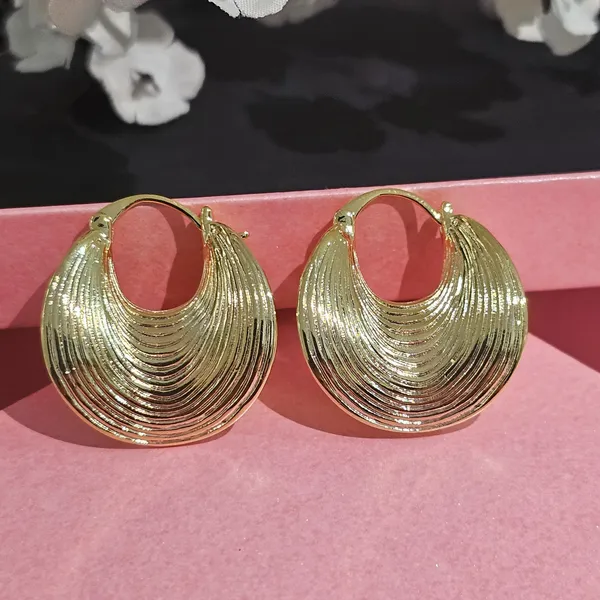 Gold_Plated_18K_Micro_Endless_Swirl_Earrings_For_Women