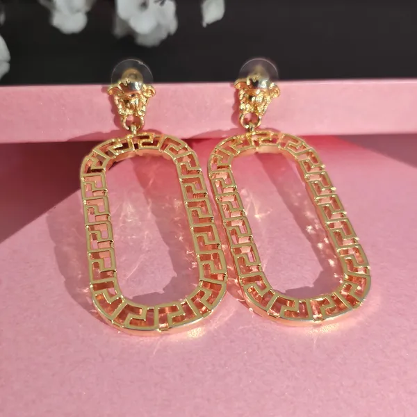 Gold_Plated_18K_Micro_Long_Drop_Earrings_For_Women