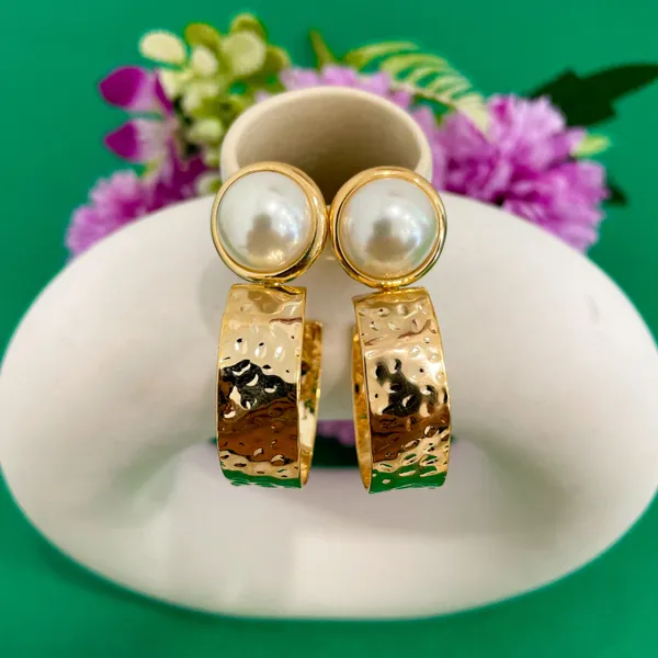 Gold_Plated_18K_Micro_Pearl_Stud_With_Hoops_For_Women