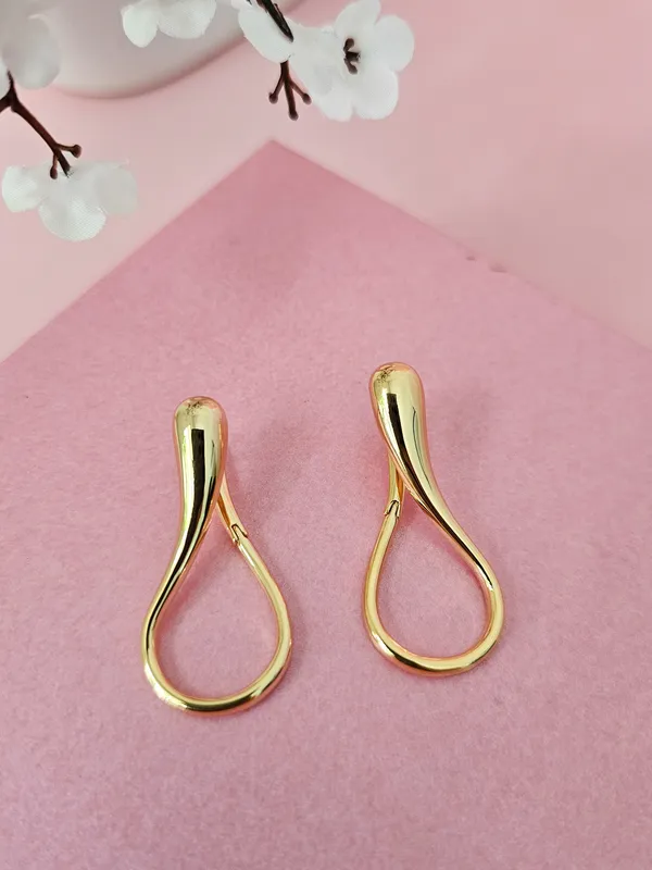 Gold_Plated_18K_Micro_Luminous_Drops_Earrings_For_Women