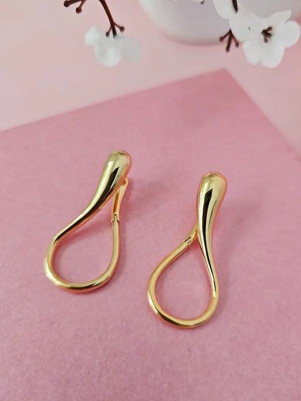 Gold_Plated_18K_Micro_Luminous_Drops_Earrings_For_Women