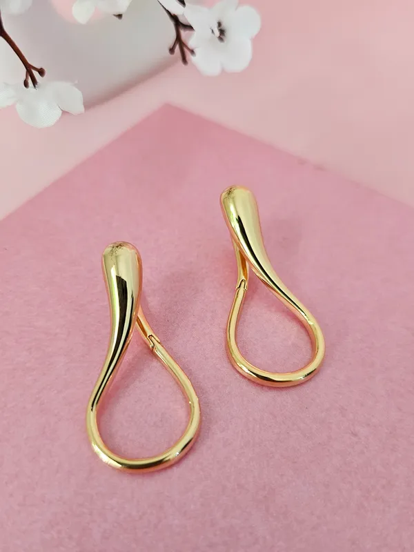 Gold_Plated_18K_Micro_Luminous_Drops_Earrings_For_Women