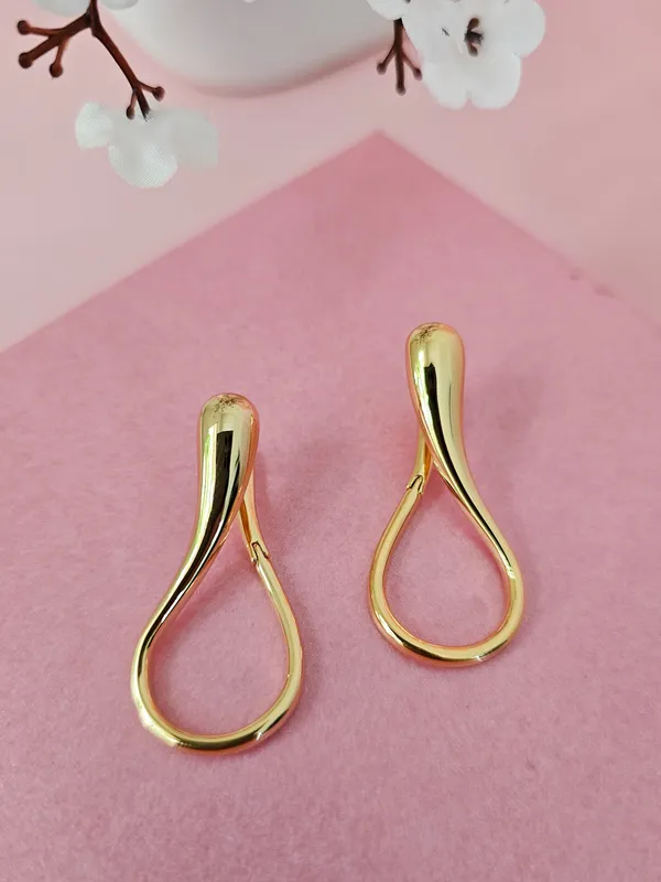 Gold_Plated_18K_Micro_Luminous_Drops_Earrings_For_Women