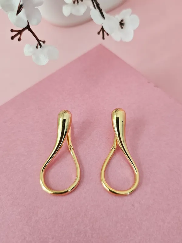 Gold_Plated_18K_Micro_Luminous_Drops_Earrings_For_Women