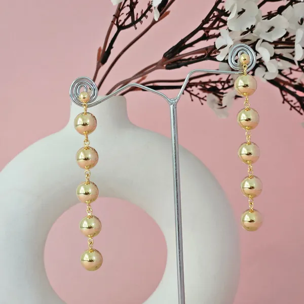 Gold_Plated_18K_Micro_Golden_Grapevine_Earrings_For_Women
