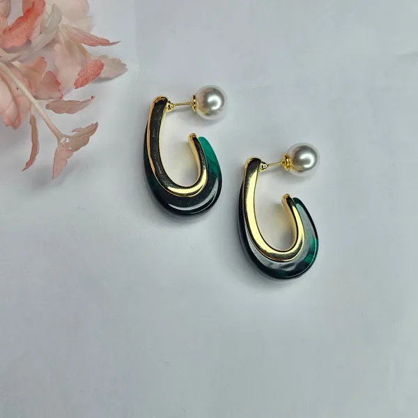 Green_Gold_Plated_18K_Micro_Captivating_Cascades_Earrings_For_Women