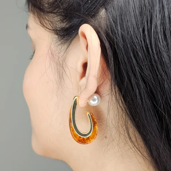 Brown_Gold_Plated_18K_Micro_Captivating_Cascades_Earrings_For_Women