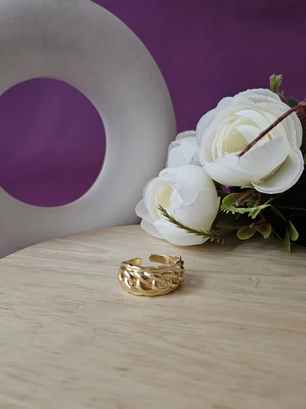 Gold_Plated_18K_Micro_Entwined_Elegance_Ring_For_Women