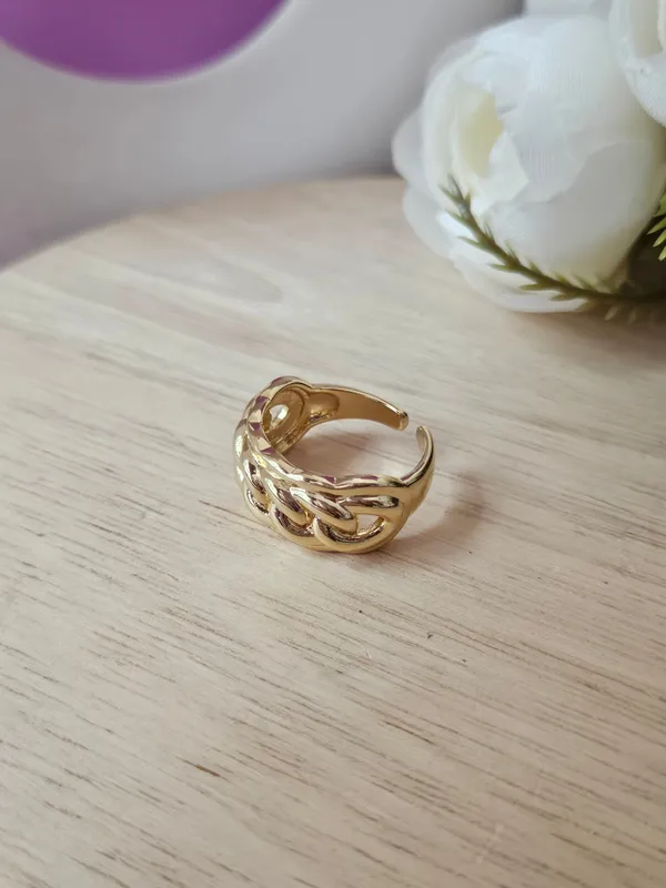 Gold_Plated_18K_Micro_Entwined_Elegance_Ring_For_Women