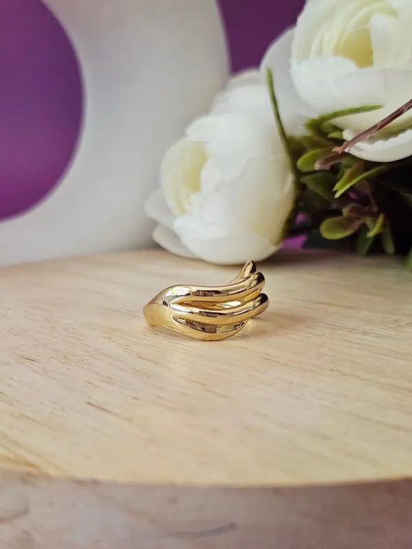 Gold_Plated_18K_Micro_Braided_Gold_Ring_For_Women