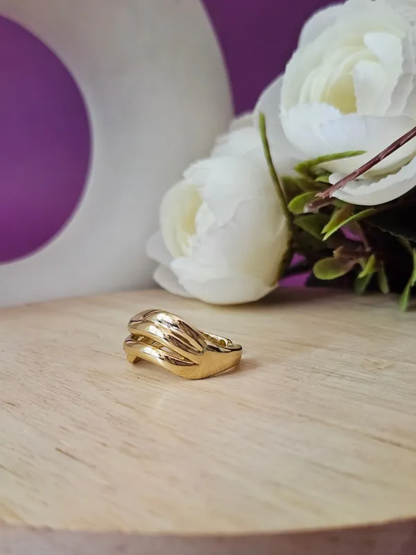 Gold_Plated_18K_Micro_Braided_Gold_Ring_For_Women