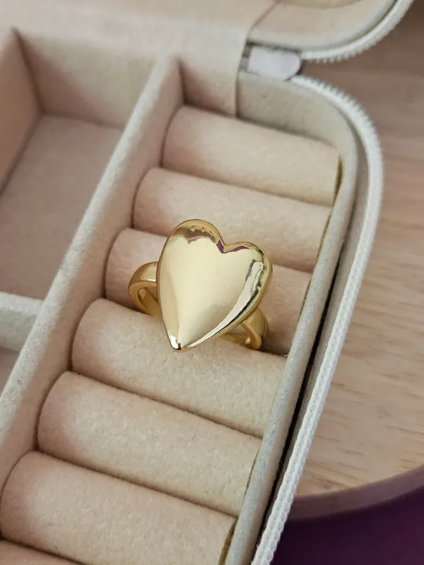 Gold_Plated_18K_Micro_Timeless_Gold_Heart_Ring_For_Women