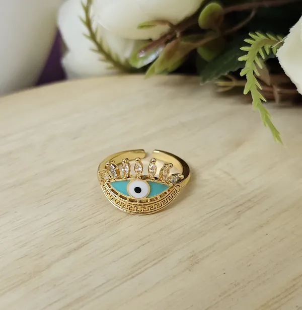 Light_Green_Gold_Plated_18K_Micro_Regal_Guardian_Ring_For_Women