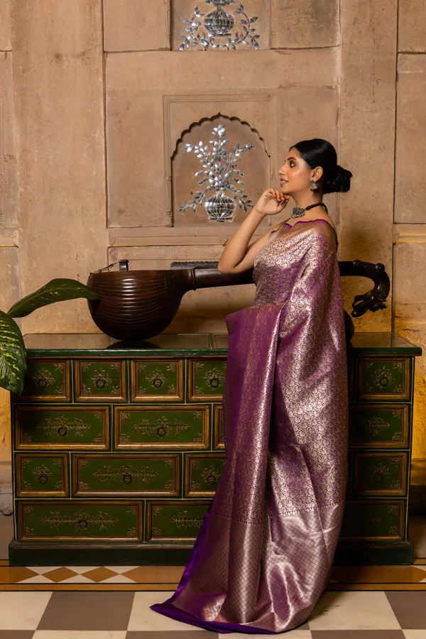 Woven_Kanjivaram_Jacquard_Banarasi_Silk_Saree