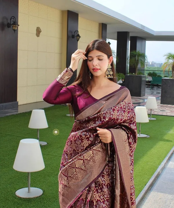 Woven_Kanjivaram_Jacquard_Banarasi_Silk_Saree