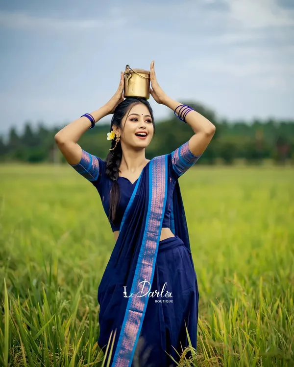 Kanjiveram_Silk_Zari_Lehenga_With_Blouse_Along_With_Banarsi_Silk_Dupatta