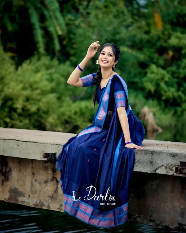 Kanjiveram_Silk_Zari_Lehenga_With_Blouse_Along_With_Banarsi_Silk_Dupatta