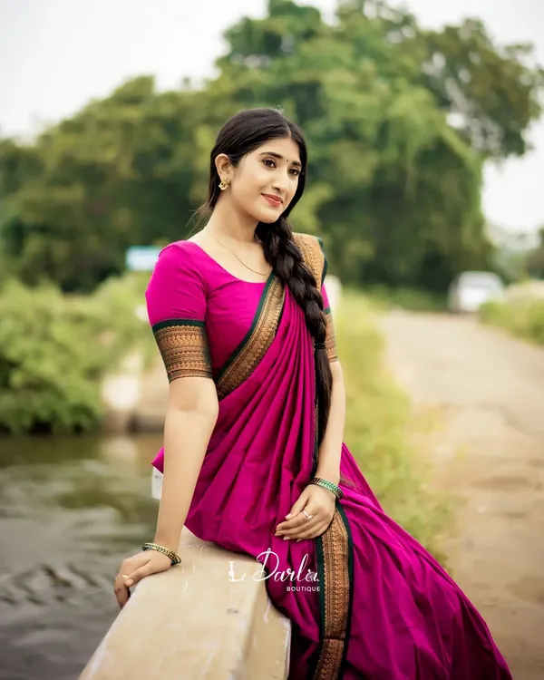 Kanjiveram_Silk_Zari_Lehenga_With_Blouse_Along_With_Banarsi_Silk_Dupatta