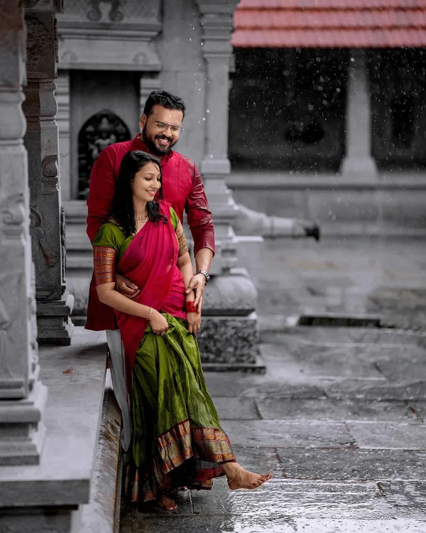 Kanjiveram_Silk_Zari_Lehenga_With_Blouse_Along_With_Banarsi_Silk_Dupatta