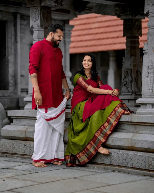 Kanjiveram_Silk_Zari_Lehenga_With_Blouse_Along_With_Banarsi_Silk_Dupatta