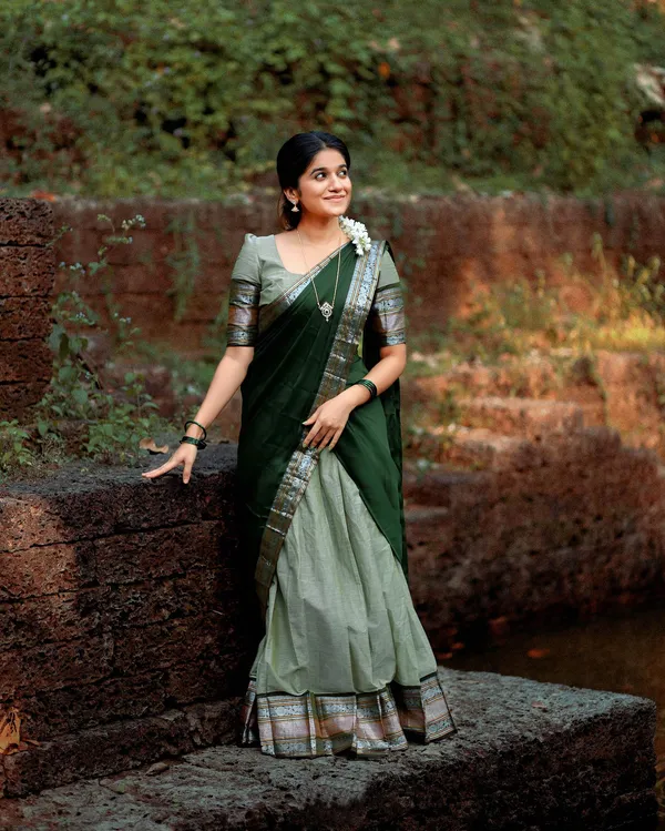 Kanjiveram_Silk_Zari_Lehenga_With_Blouse_Along_With_Banarsi_Silk_Dupatta