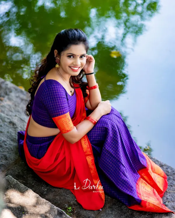 Kanjiveram_Silk_Zari_Lehenga_With_Blouse_Along_With_Banarsi_Silk_Dupatta