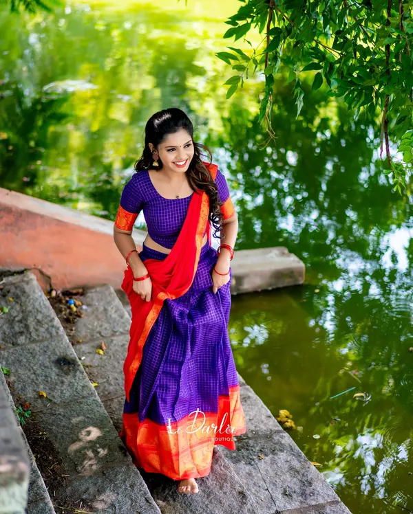 Kanjiveram_Silk_Zari_Lehenga_With_Blouse_Along_With_Banarsi_Silk_Dupatta