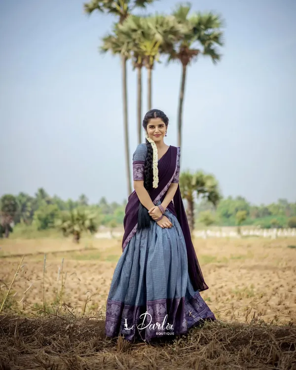 Kanjiveram_Silk_Zari_Lehenga_With_Blouse_Along_With_Banarsi_Silk_Dupatta
