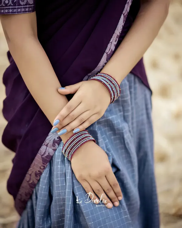 Kanjiveram_Silk_Zari_Lehenga_With_Blouse_Along_With_Banarsi_Silk_Dupatta