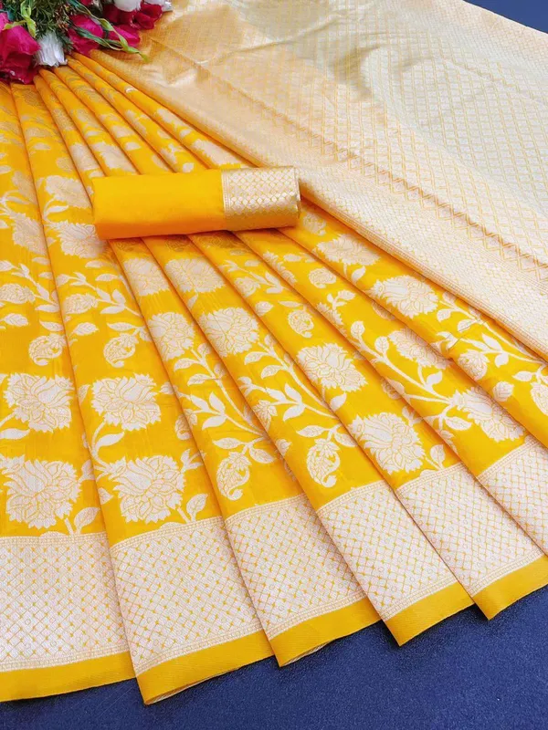 Woven_Kanjivaram_Jacquard_Banarasi_Silk_Saree