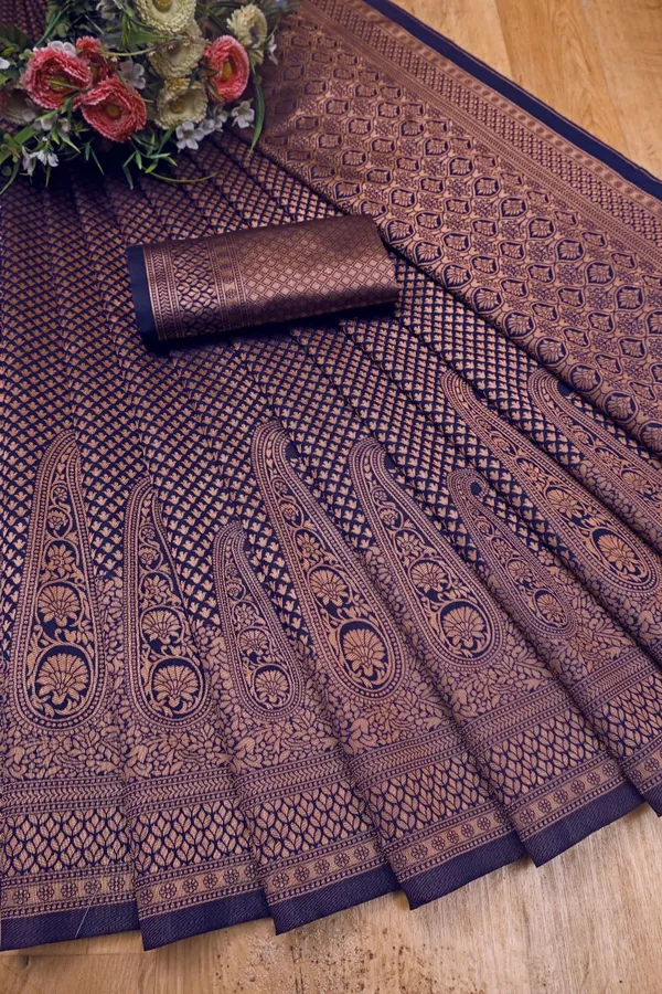 Woven_Kanjivaram_Jacquard_Banarasi_Silk_Saree