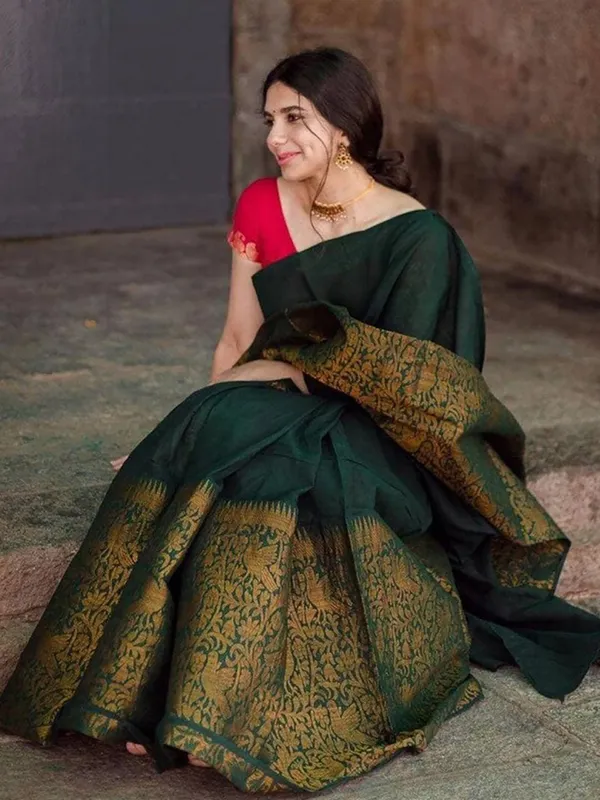 Woven_Kanjivaram_Jacquard_Banarasi_Silk_Saree