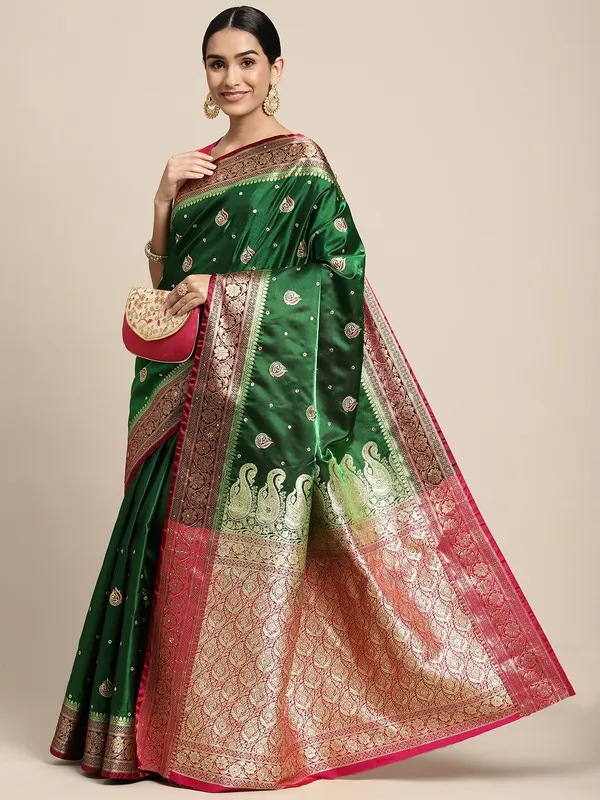 Woven_Kanjivaram_Jacquard_Banarasi_Silk_Saree