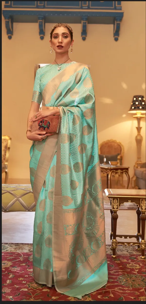 Woven_Kanjivaram_Jacquard_Banarasi_Silk_Saree